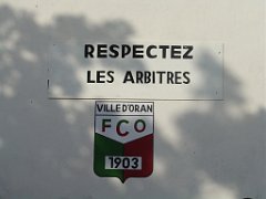 ORAN Voyage Juillet 2005 le sigle du club